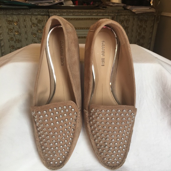Gianni B.Suede loafers(size 10) - Picture 2 of 6